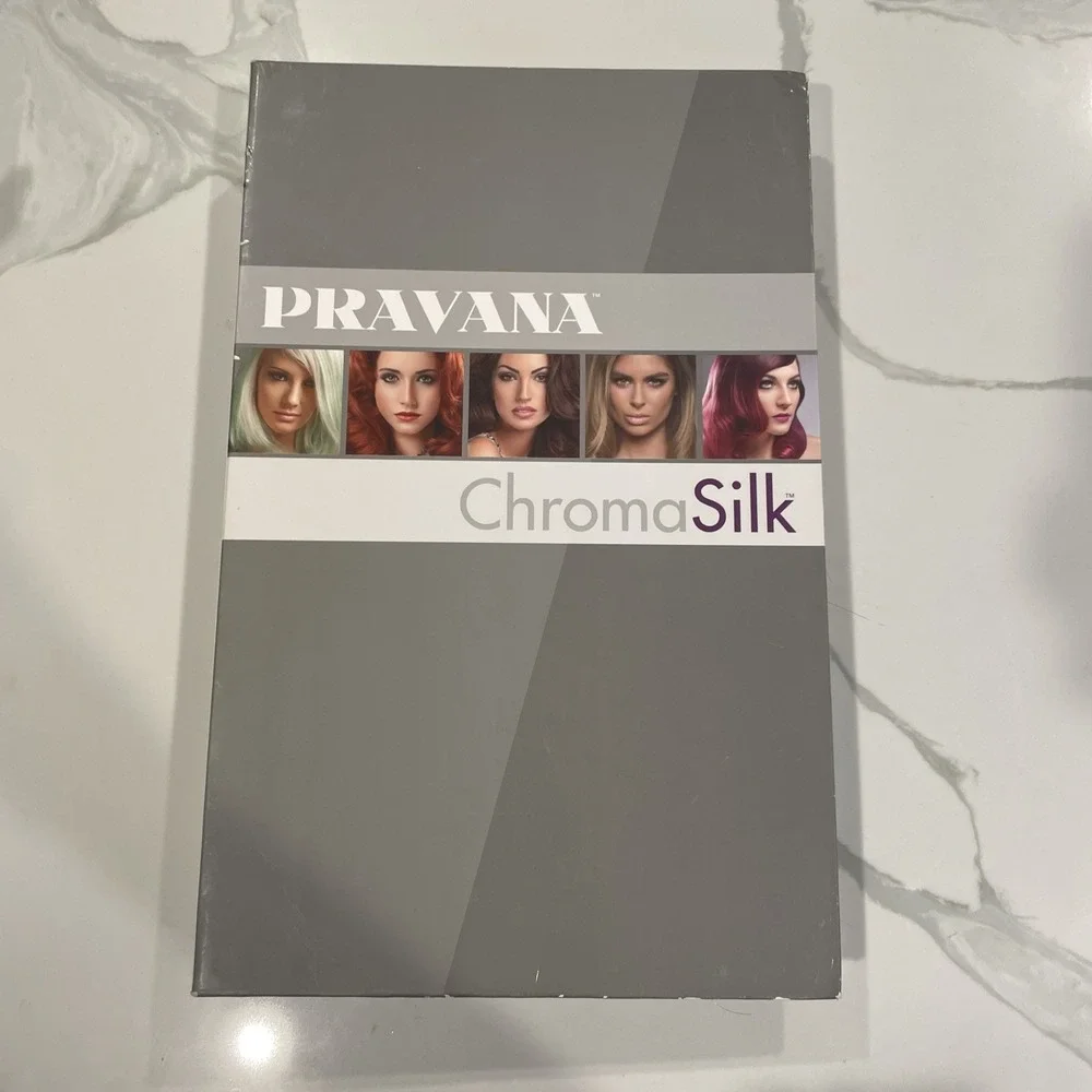 Pravana ChromaSilk Collection Swatch Book Sample Colors Complete in Binder